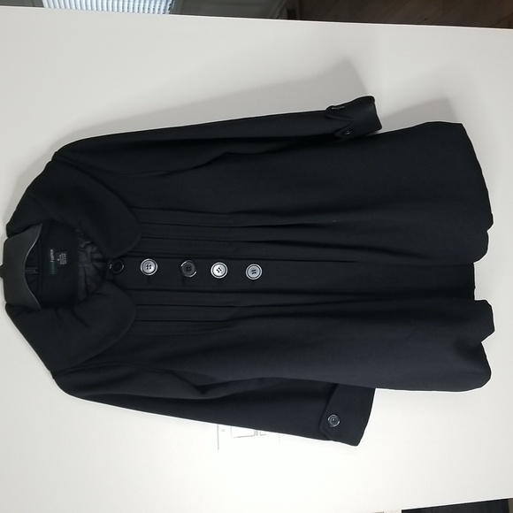 Grace Fashion womens coat with bubble hem sz med - Picture 1 of 8